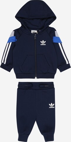 ADIDAS ORIGINALS Jogginganzug in Blau: predná strana