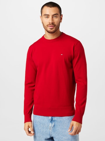 Pullover di TOMMY HILFIGER in rosso: frontale