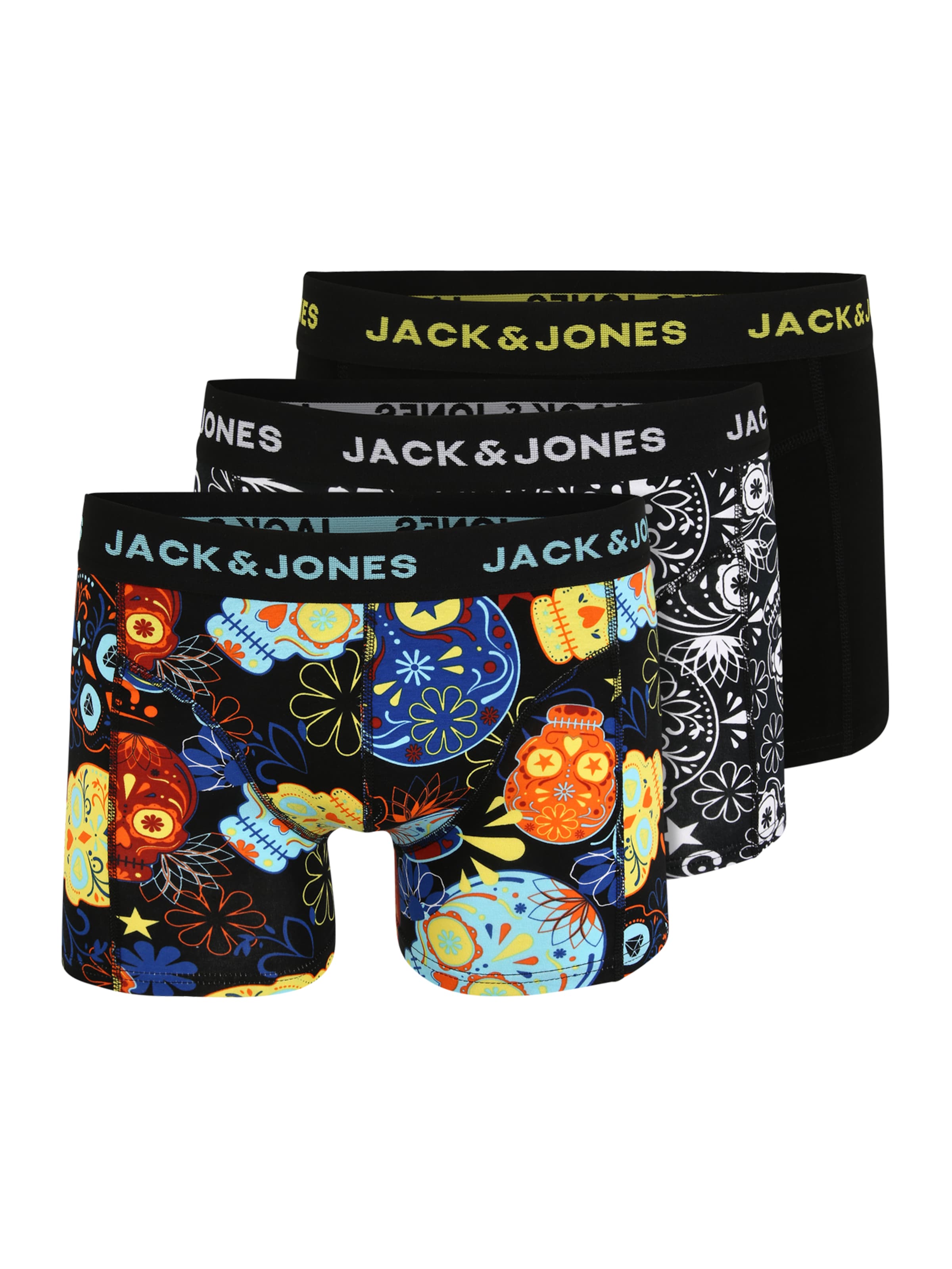 JACK & JONES Regular Bokserishortsit värissä musta: etupuoli