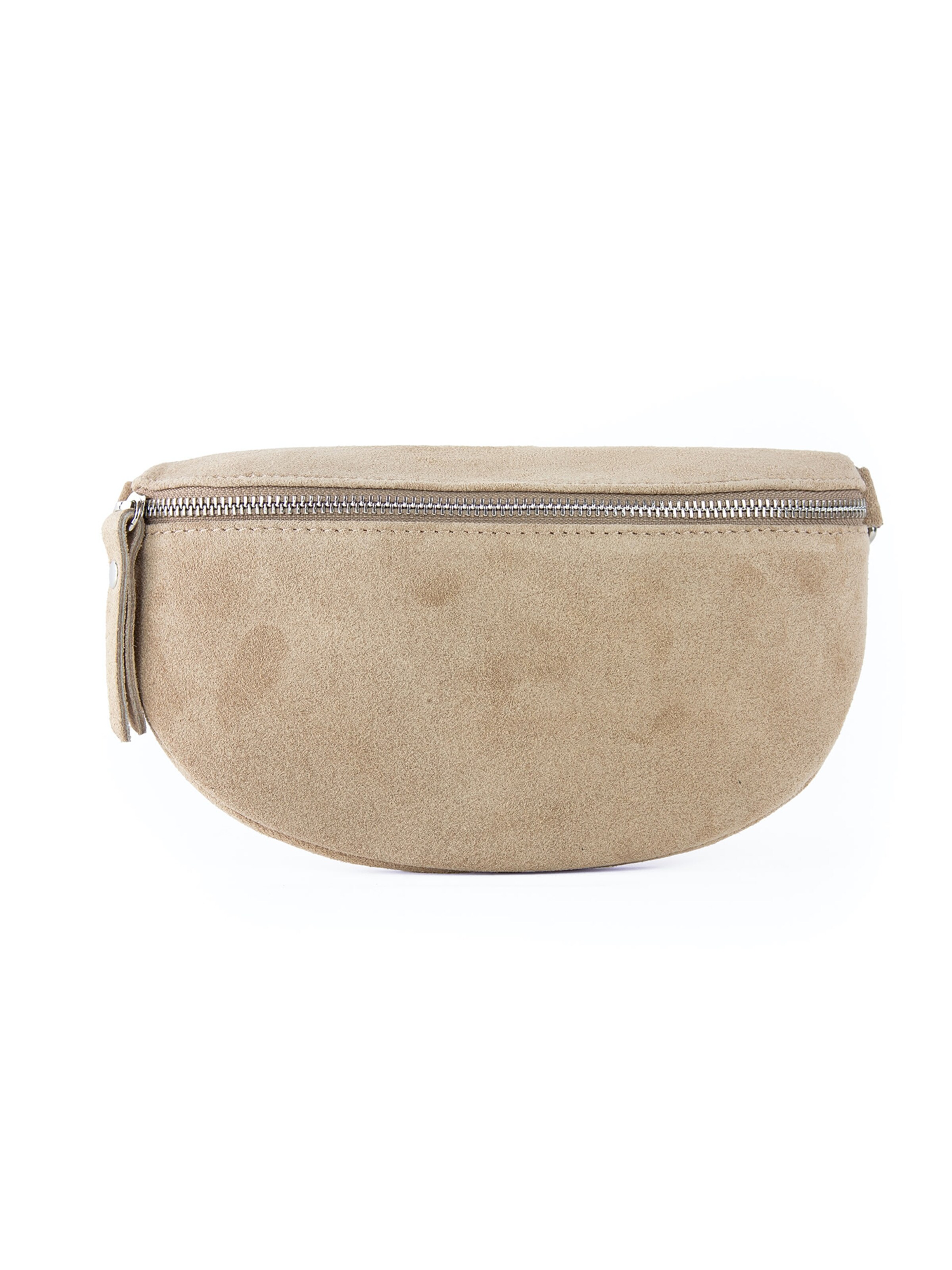lePelou Fanny Pack 'VALENTINA small' in Beige: front
