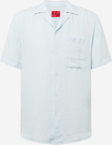 HUGO Pohodlné nošení Košile 'Ellino' – modrá: přední strana