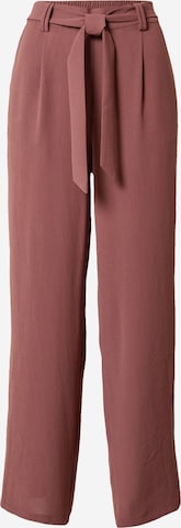 ABOUT YOU - Pierna ancha Pantalón plisado 'Liane' en rosa: frente