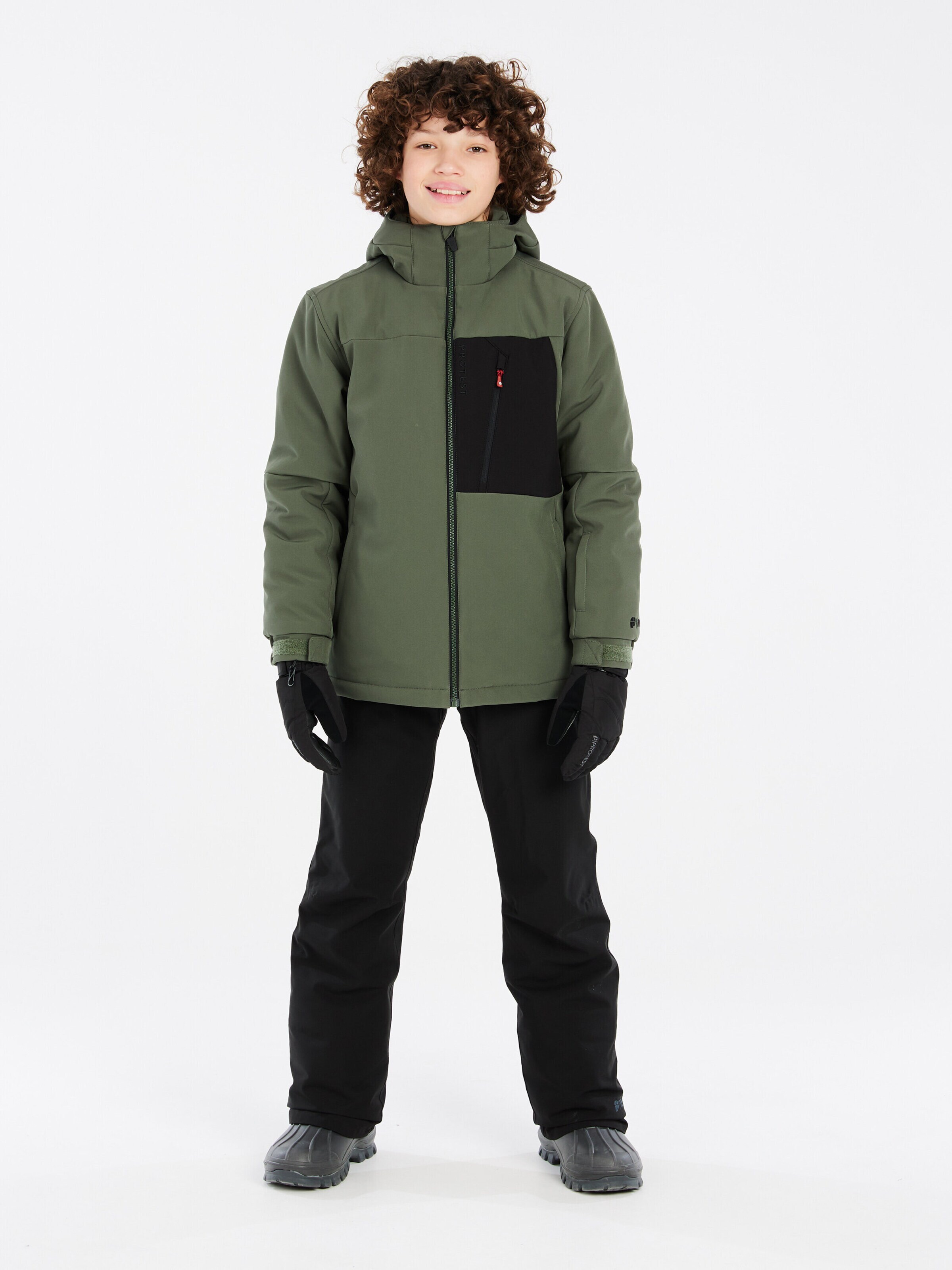 PROTEST Sports jacket 'PRTLEO JR' in Green