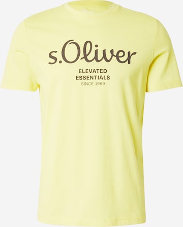 s.Oliver Shirt in Yellow: front
