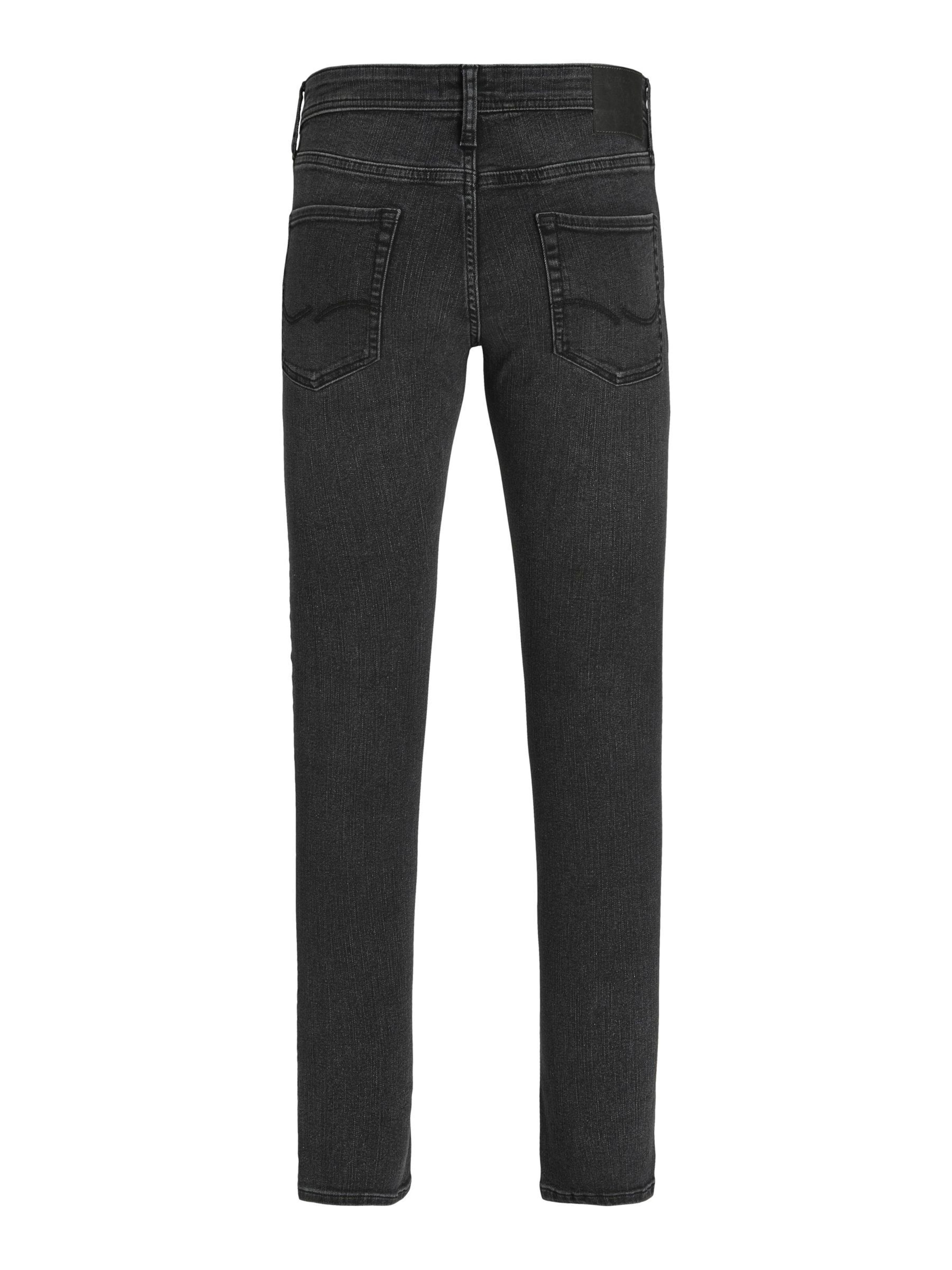 Coupe slim Jean 'JJIGlenn JJOriginal' Jack & Jones Plus en noir