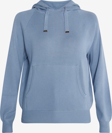 usha BLUE LABEL Pullover 'Fenia' in Blau: predná strana