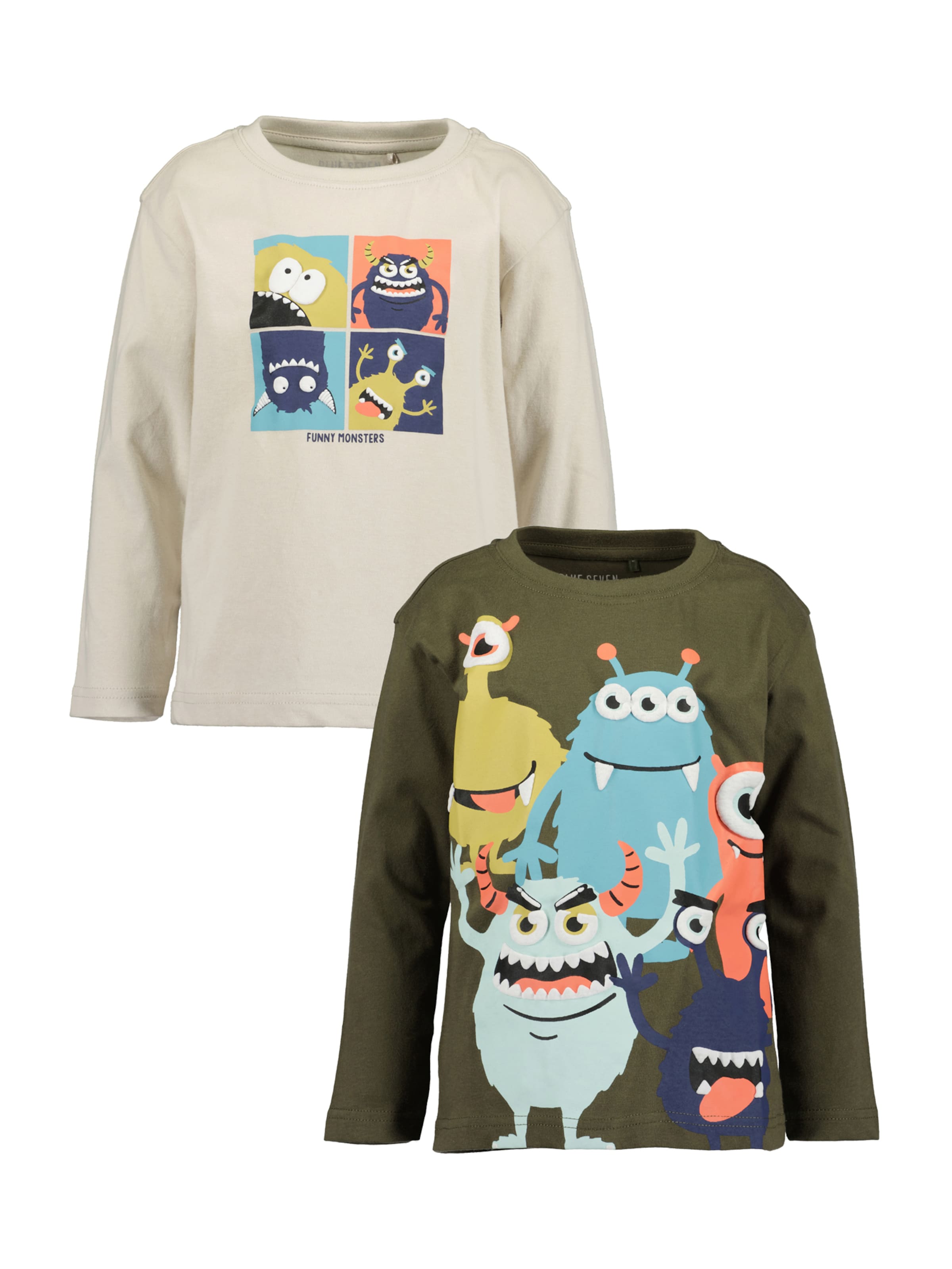 Maglietta di BLUE SEVEN in verde: frontale