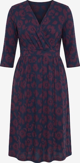 Ulla Popken Kleid in 42-44 in marine / lila, Produktansicht