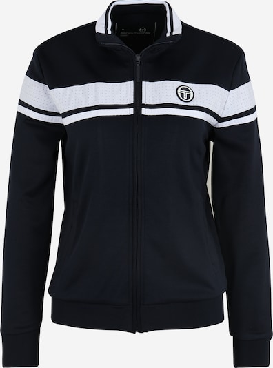 Sergio Tacchini Sports sweat jacket in Navy / White, Item view