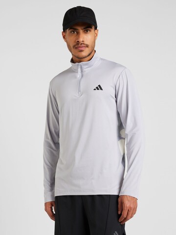ADIDAS PERFORMANCE Funktionsshirt in Grau: Vorderseite