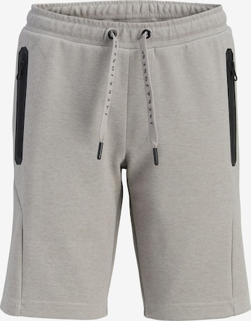 Jack & Jones Junior Trousers 'Gordon Fusion' in Grey: front