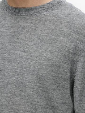 Pullover 'SLHTray' di SELECTED HOMME in grigio