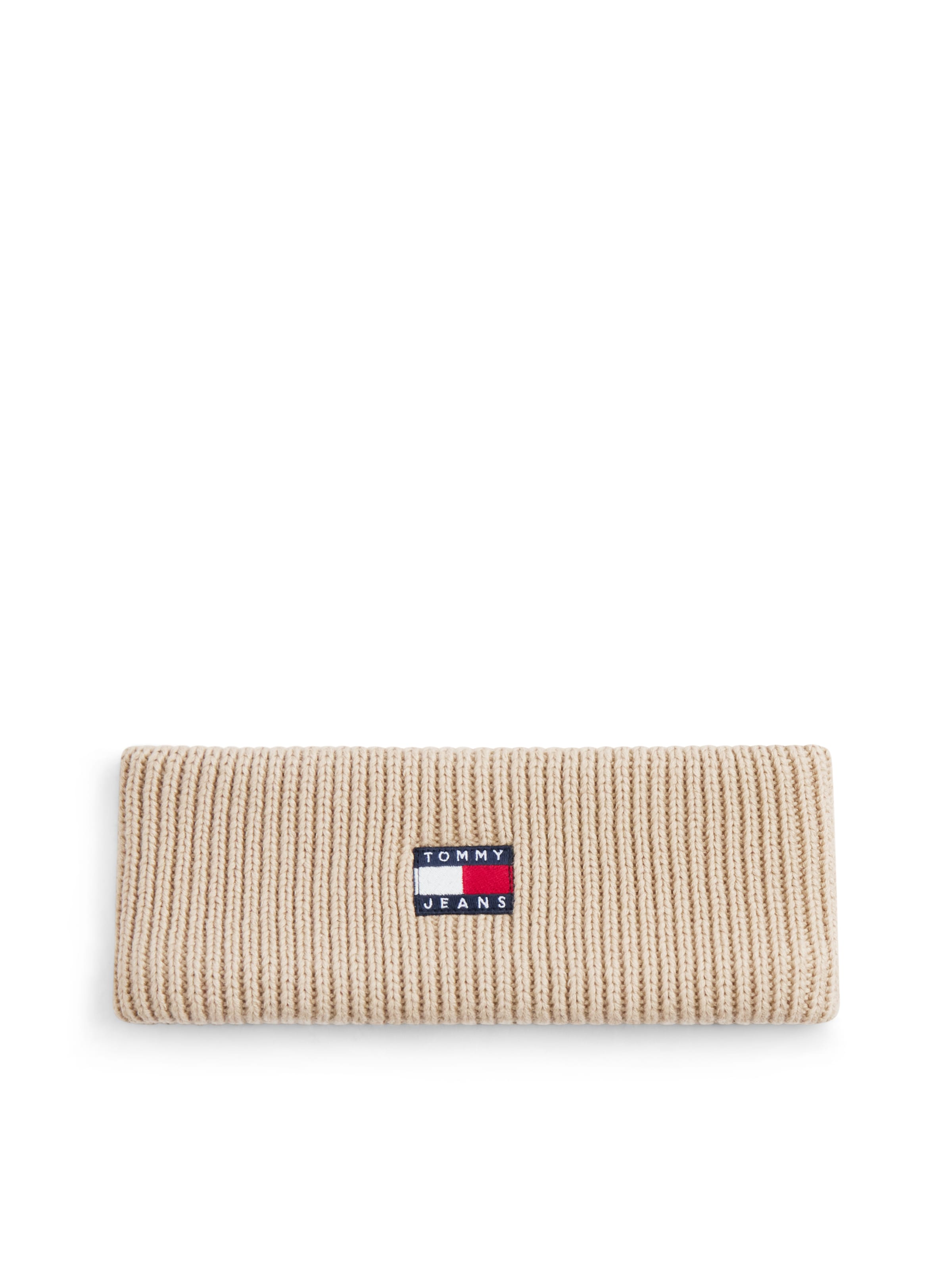 Fascia per la testa 'HERITAGE' di Tommy Jeans in beige: frontale