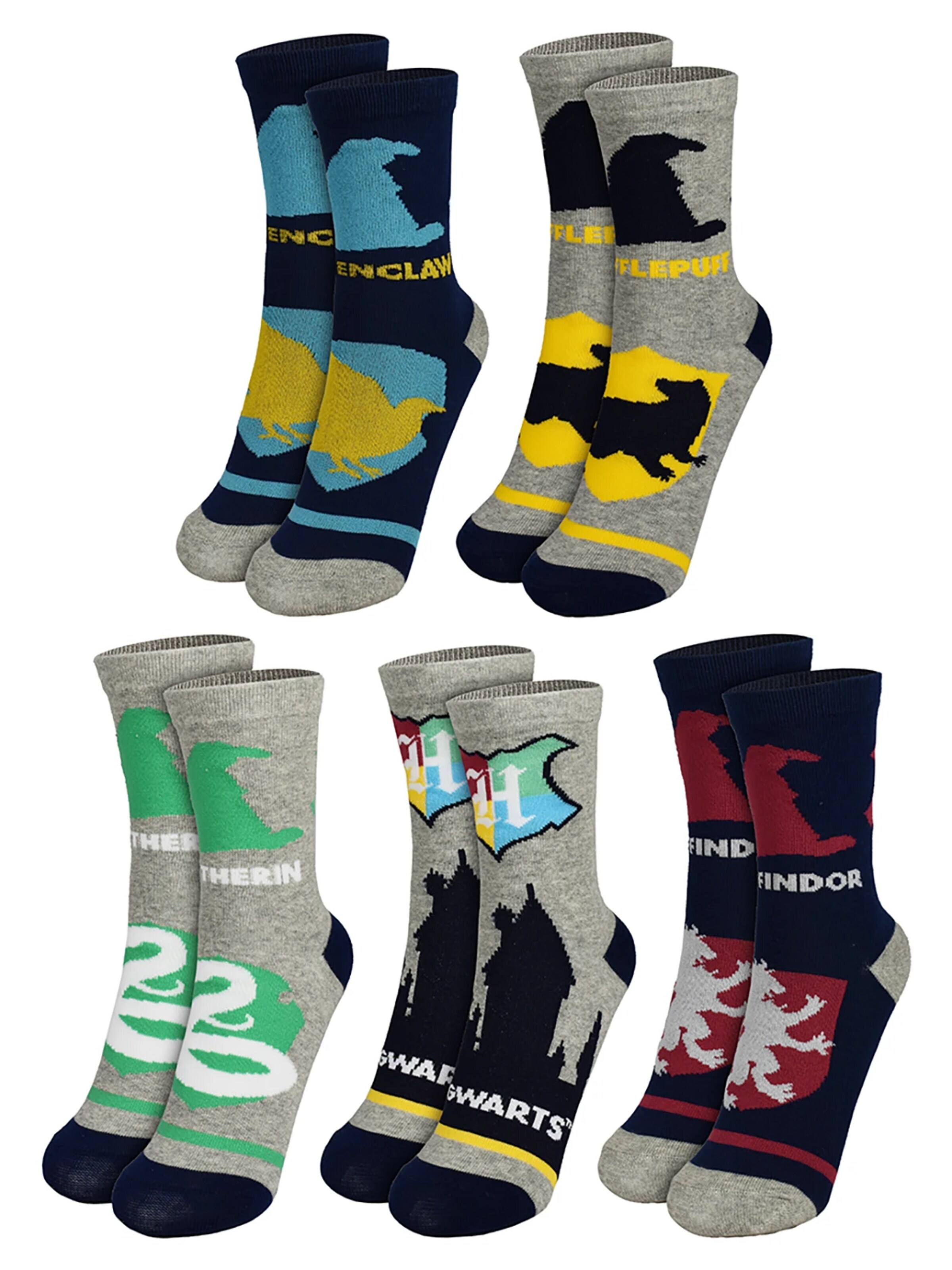 Harry Potter Socks '4 Häuser' in Mixed colours
