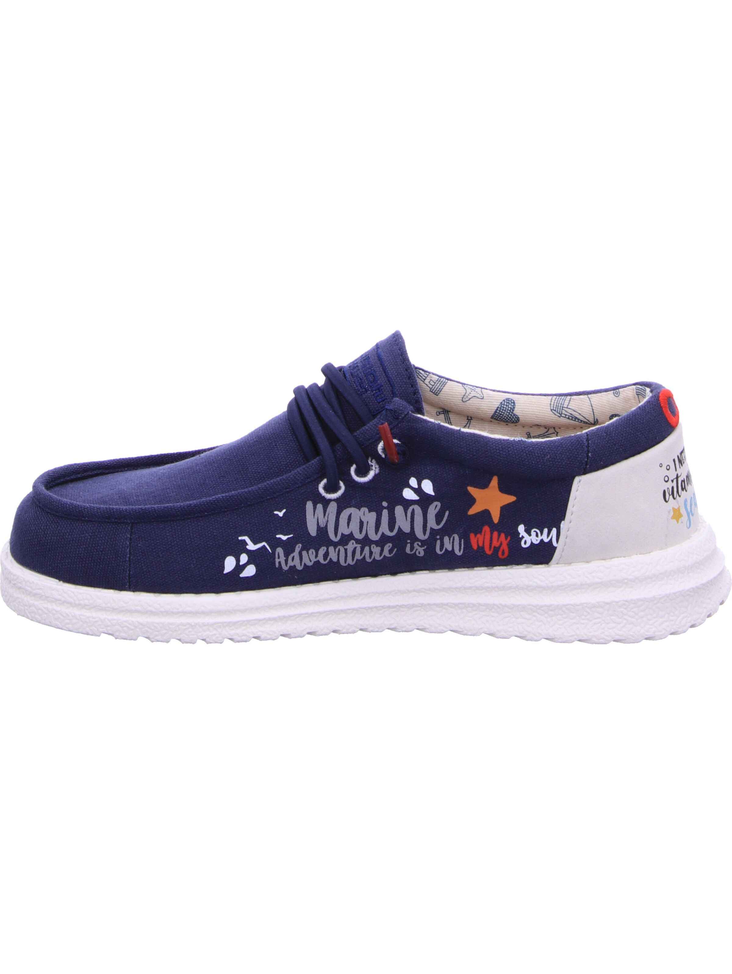 Fusion Mokassin 'Emma' in Blau