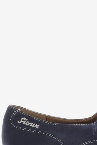 SIOUX Flats & Loafers in 39 in Blue