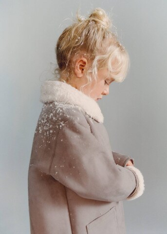 MANGO KIDS Mantel 'Masella' in Grau