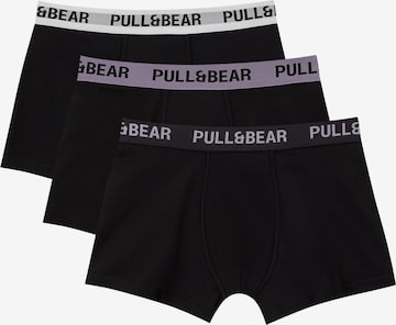 Pull&BearBokserice - crna boja: prednji dio
