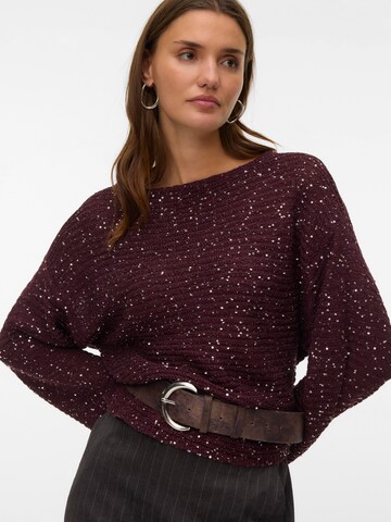 VERO MODA Strickpullover in Braun: Vorderseite