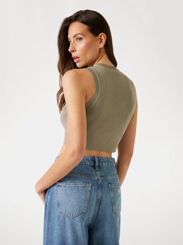 GUESS Knitted Top 'Alexia' in Green