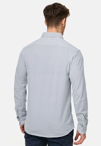 Coupe regular Chemise 'Olimak' INDICODE JEANS en bleu