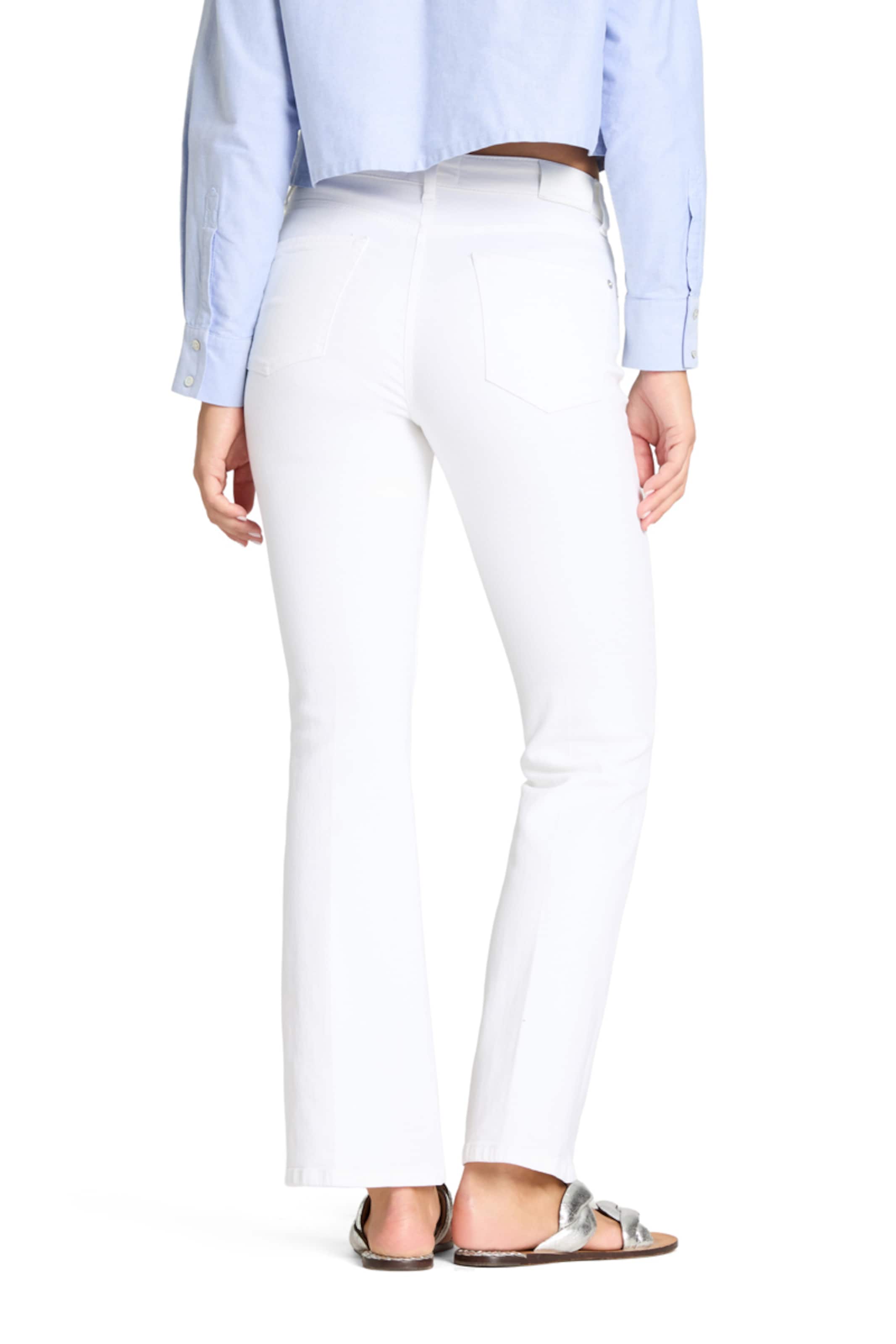 Cambio Flared Jeans 'Paris' in White