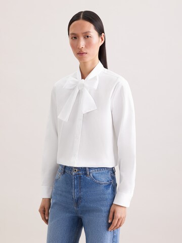 Chemisier SEIDENSTICKER en blanc