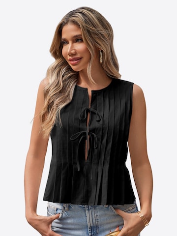 Imily Bela - Blusa en negro: frente