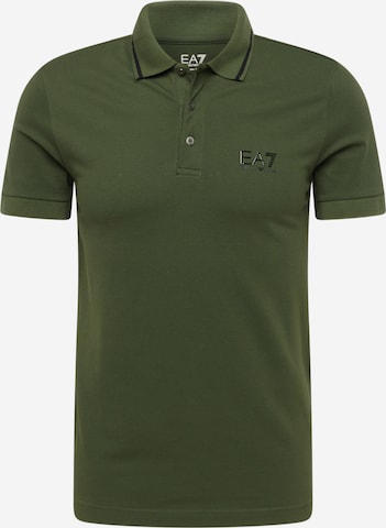 Maglietta di EA7 Emporio Armani in verde: frontale