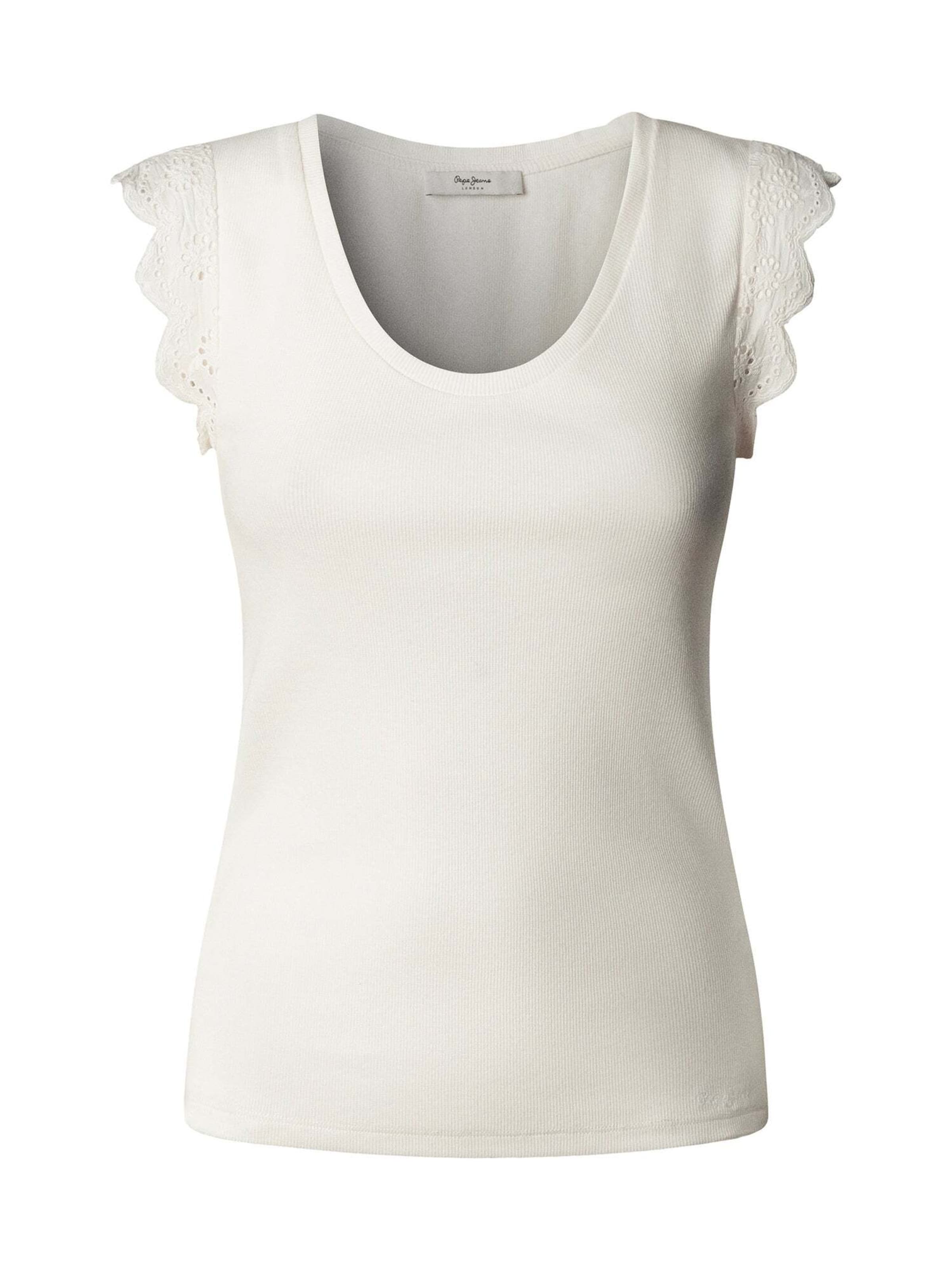 Pepe Jeans T-Shirt 'Mireya' in Weiß: Vorderseite