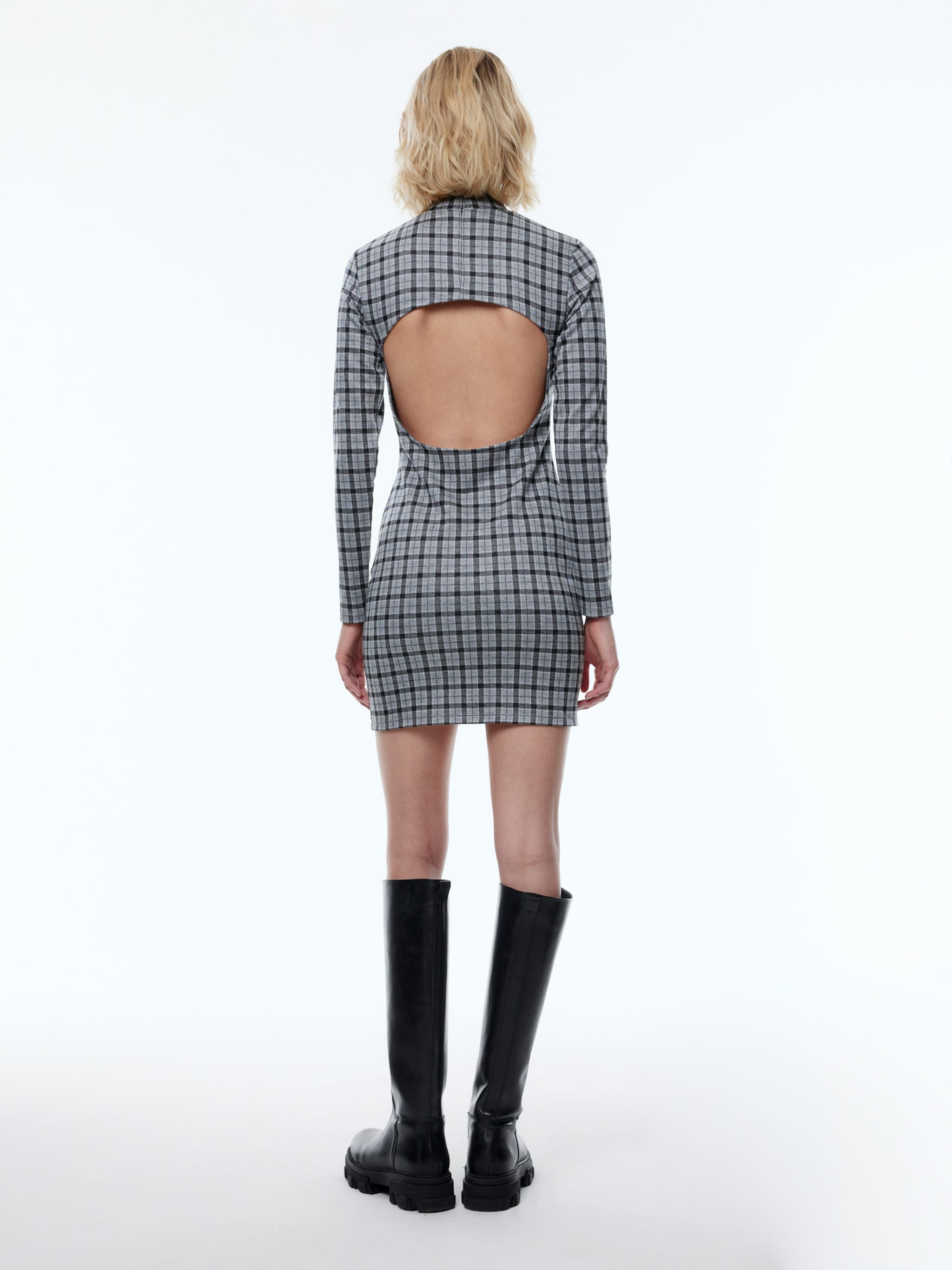 EDITED Producten Jurk 'Maribelle' Grijs