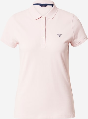 T-shirt GANT en rose : devant