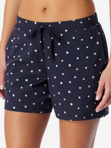 SCHIESSER Pyjamahose 'Mix & Relax'‌‌‌‌‌‌ in Blau