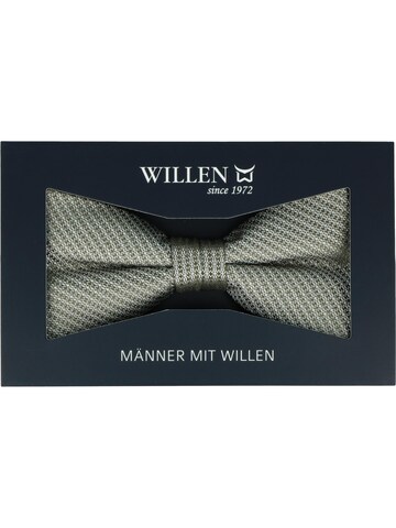 WILLEN Bow Tie 'Pastell Uni' in Green
