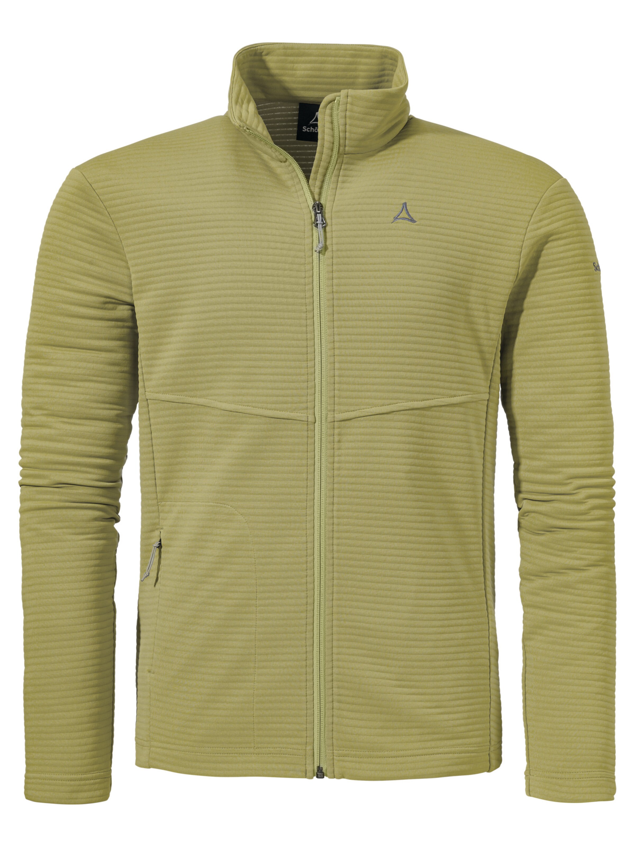 Veste en polaire fonctionnelle ' Hiking CIRC Fleece Jk Style Smue MNS ' Schöffel en vert : devant