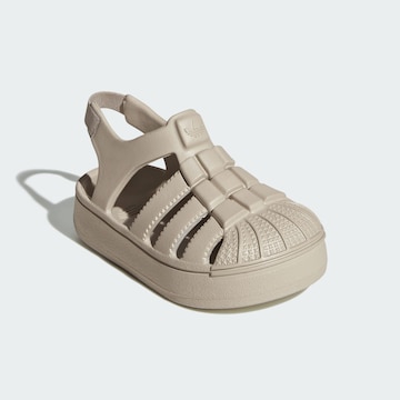 ADIDAS ORIGINALS - Zapatos abiertos 'Superstar' en beige