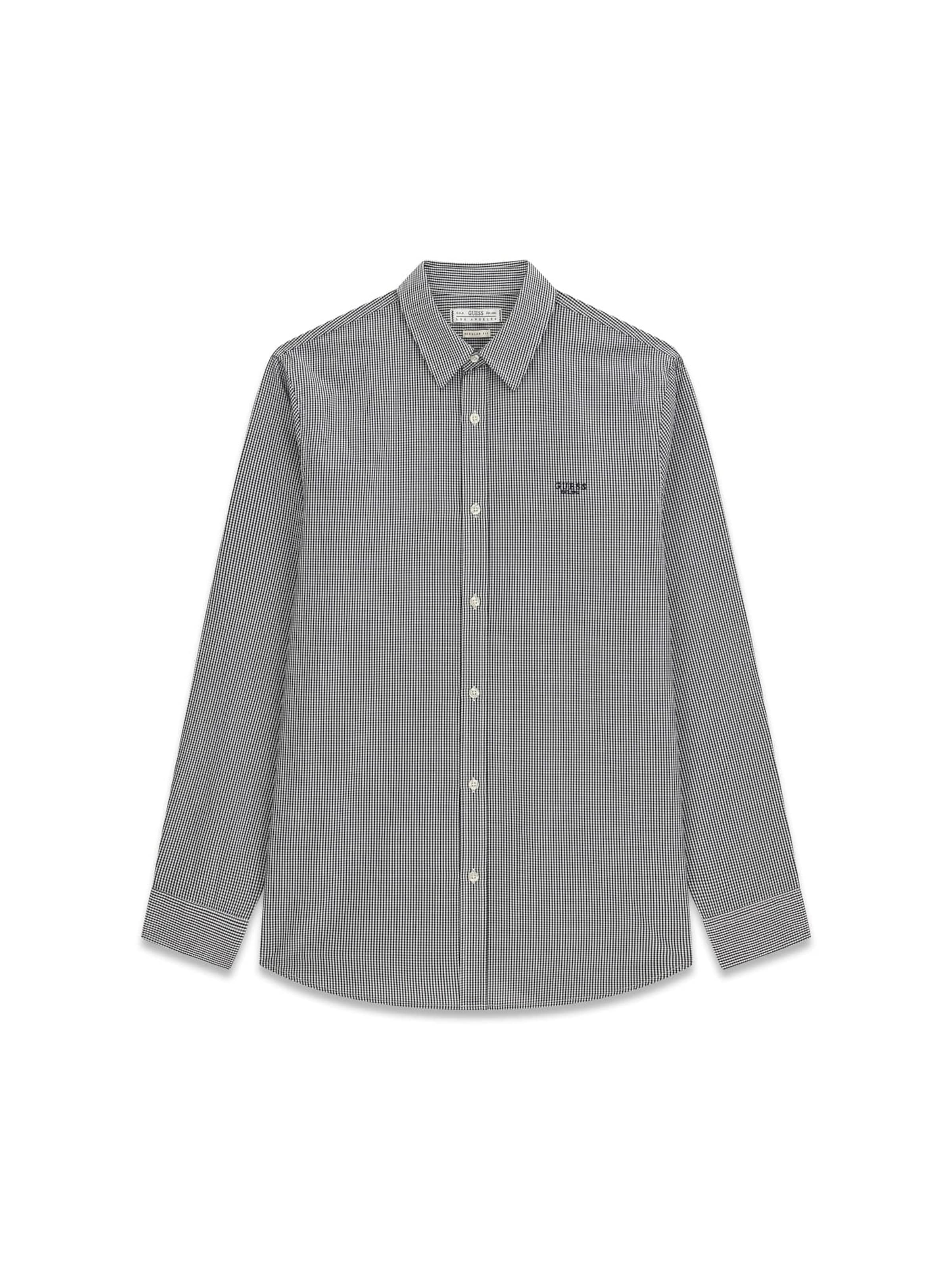 GUESS Button Up Shirt in XS in Navy / White, Item view