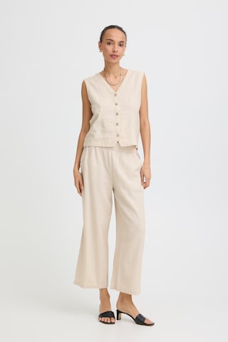 b.young Weste in Beige