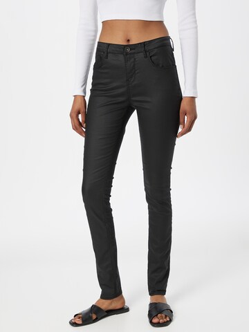 GARCIA Skinny Jeans 'Celia' in Zwart: voorkant