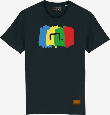 Bolzplatzkind T-Shirt in Schwarz: predná strana