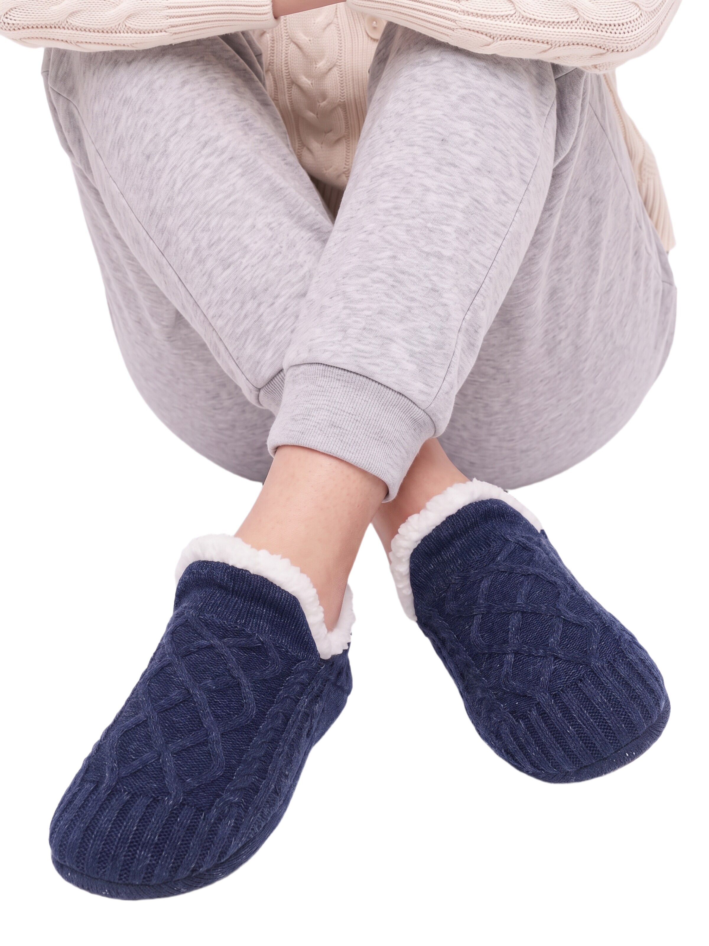 BONVERANO Ankle Socks in Blue