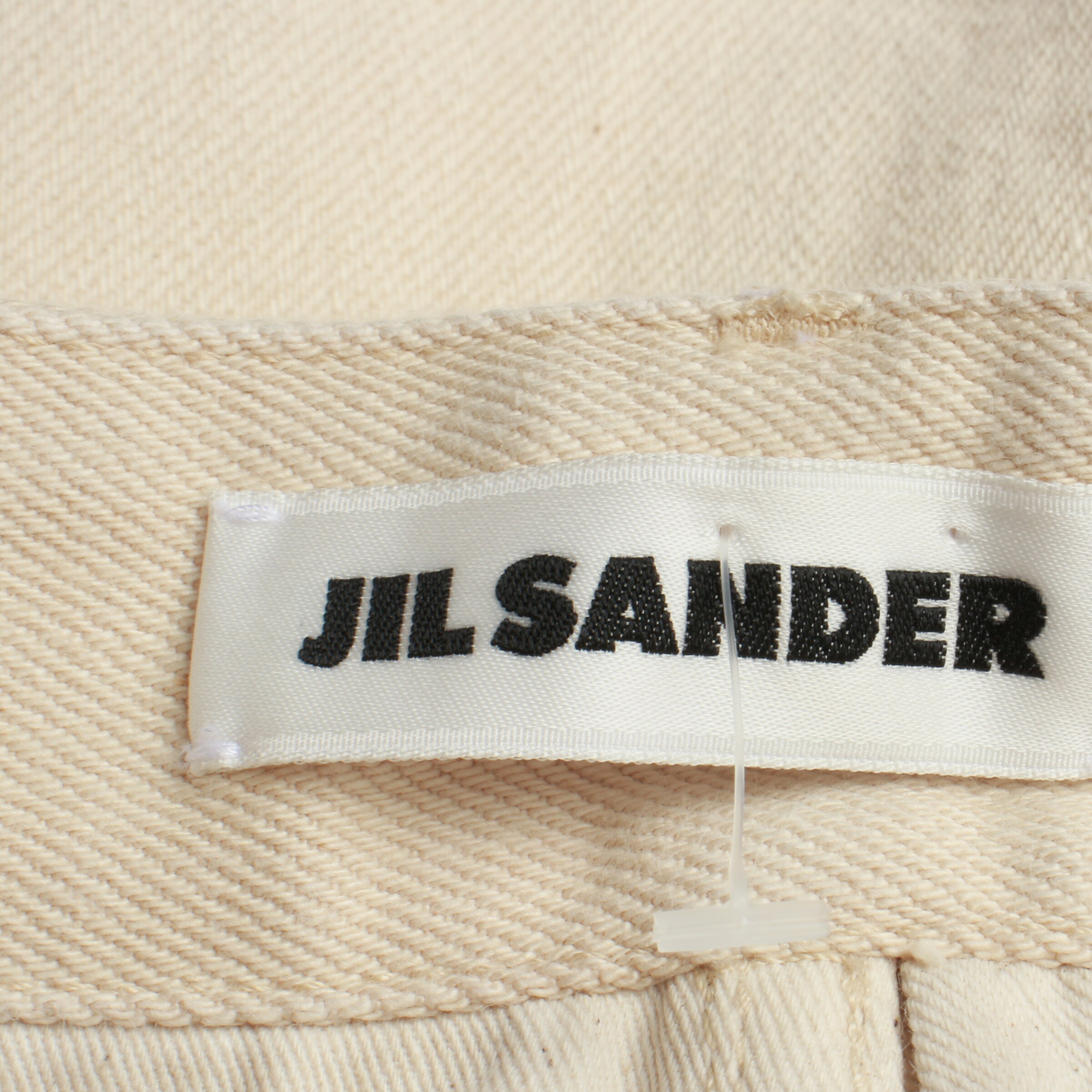 JIL SANDER Jeans 38 in Weiß