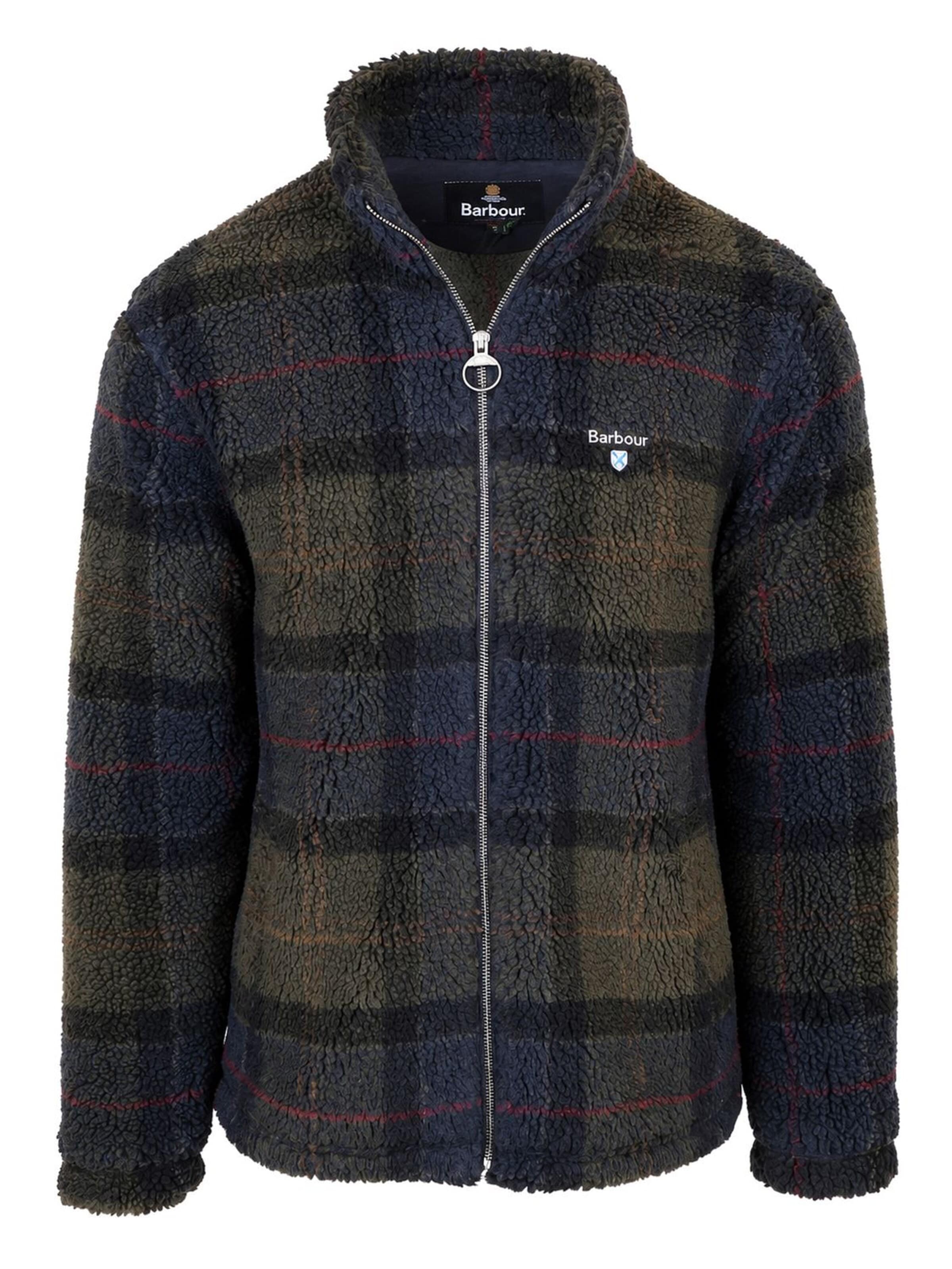Barbour Knit Cardigan in Mixed colors: front
