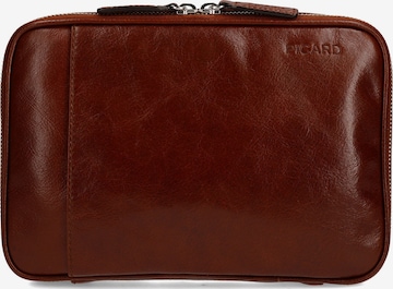 Picard Kulturtasche in Braun: Vorderseite