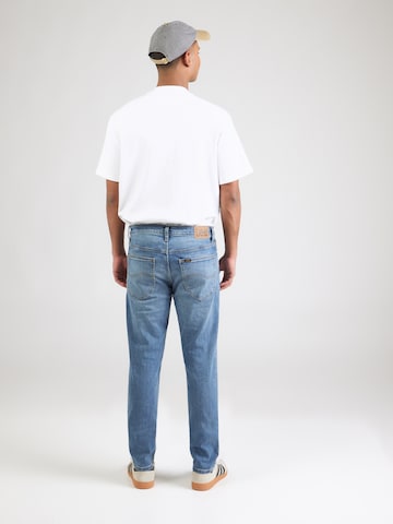 Lee - Slimfit Calças de ganga 'LUKE' em azul: atrás