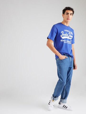 JACK & JONES Shirt in Blue