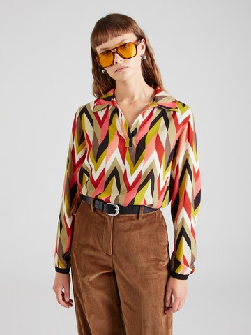 Key Largo Bluse 'DIRECTION' i grøn: forside