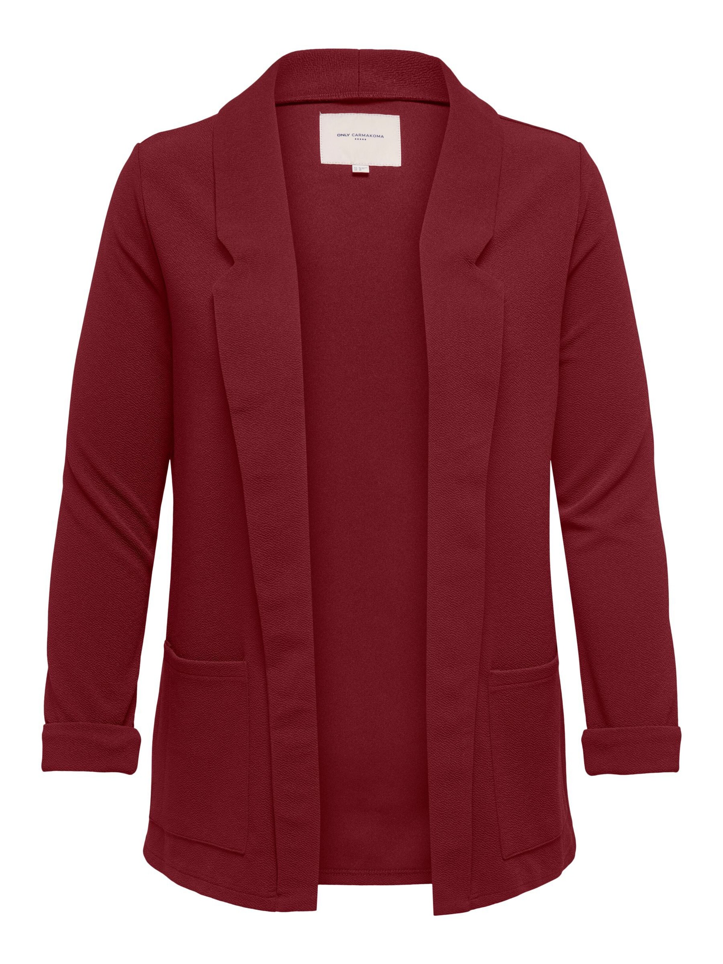 ONLY Carmakoma - Blazer 'CARBetty' en rojo: frente