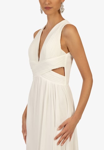 Robe de soirée Kraimod en blanc