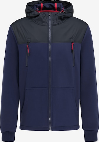 Mo SPORTS Between-Season Jacket in Blue: front